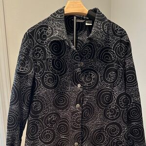 Laura Ashley Embroidered  Print Jacket